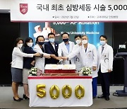 고대안암병원, 국내 첫 '심방세동 전극도자절제술' 5천례 돌파