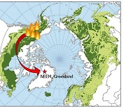 북미 대형산불 부산물, 수천km 떨어진 그린란드까지 이동