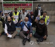 Britain Gurkha Hunger Strike