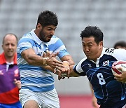 [올림픽] 한국 럭비, 아일랜드에 0-31 패배..11-12위 순위결정전으로