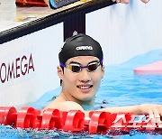 괴력의 황선우,자유형100m 꿈의 47초97 '또 한신!' 전체6위 준결승행![도쿄올림픽]