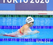 [올림픽포토]김서영, '도쿄올림픽에서 역영'