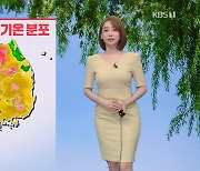 [뉴스라인 날씨] 내일도 한낮에 뜨거운 볕..충청·남부에 소나기