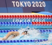 '뉴 마린보이' 황선우, 자유형 100m 예선 韓 신기록