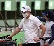 [올림픽] '사격 황제' 진종오, 혼성전도 메달 실패.. 노메달로 대회 마감