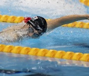 '로핑 영법' 금빛 물살 가르나..황선우, 자유형 200m 결승