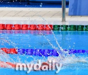 [MD포토] 김서영 '조금만 더 빨리'