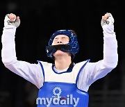 [MD포토] 이다빈 '4강전 짜릿한 역전승'