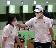 '멋진 선배' 진종오 "저는 욕해도 가은이는 욕하지 말아달라" [도쿄 올림픽]