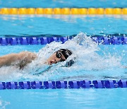 '아, 마지막 50m'..18세 황선우의 물살은 짜릿했다 [도쿄 올림픽]