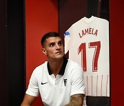 SPAIN SEVILLA FC LAMELA PRESENTATION