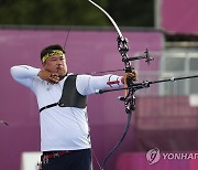 [올림픽] 오진혁 "끝"·김제덕 "빠이팅"·안산 "안산에 못 가봤어요"