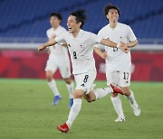 [도쿄올림픽]일본축구, 프랑스 4-0 대파..한국 8강 상대는 멕시코