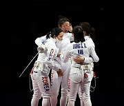 [도쿄 올림픽] 여자 펜싱 단체 결승 시청률 23.2%