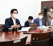 양승조 충남지사, 국회·청와대 방문해 지역 현안 협조 요청