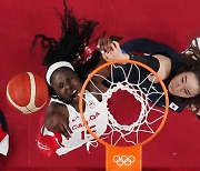 [도쿄올림픽] 한국여자 농구 캐나다에 53-74로 패배