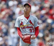 '피홈런 4개' 김광현, 클리블랜드전 2⅔이닝 4실점..시즌 6패, ERA 3.31