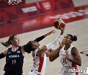 [올림픽] 여자 농구, 캐나다에 완패..박지수 빛바랜 더블더블