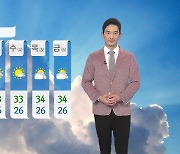 [날씨] 내일도 종일 무더위..곳곳에 소나기
