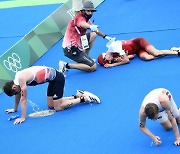 도쿄 폭염에 실신·구토..올림픽 선수들 "죽으면 책임지냐"