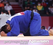 조구함, 日 아론 울프에 한판 패..유도 男 100kg급 은메달