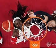 -올림픽- 한국 여자농구, 세계 4위 캐나다에 21점 차로 져 2연패