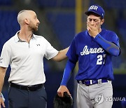 [올림픽] 고통 호소하며 교체되는 존 모스코트