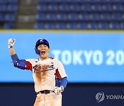 [1보] 한국 야구, 이스라엘과 첫 경기서 6-5 연장 10회 끝내기 승