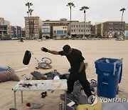 California Homeless Venice Beach