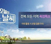 [날씨] 전북 모든 지역 폭염특보..온열질환 주의