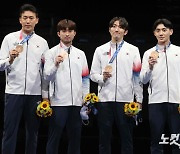 핀싱 남자대표팀, 에페 단체전 동메달