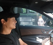 이상우, ♥김소연 버스 광고에 운전하다 흐뭇.."같이 있네"