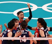 Korea earn ticket to volleyball quarterfinals with 3-2 win over Japan