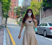 '한재석♥' 박솔미, 두 딸에 과일 양보한 '170cm·50kg' 유지어터