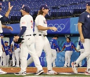 '타선 침묵' 한국 야구, 미국에 2-4 패.. 조 2위로 녹아웃 스테이지