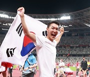 '2m35' 우상혁, 올림픽 육상 역대 최고 순위