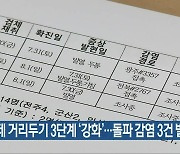 김제 거리두기 3단계 '강화'..돌파 감염 3건 발생