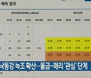 폭염에 낙동강 녹조 확산..물금-매리 '관심' 단계