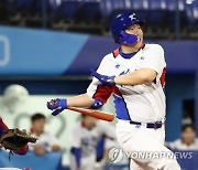 [올림픽] 야구대표팀, 도미니카에 9회말  4-3 승리..김현수,  끝내기 안타