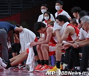 일본 남자농구의 올림픽 도전, 3경기로 마감..승리는 없었다[도쿄올림픽]