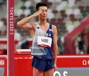 남자 높이뛰기 우상혁, 한국 육상 올림픽 최고 순위로 마무리