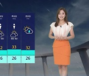 [날씨] 전국 곳곳 빗방울..낮 서울 31도 · 대구 34도