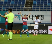 [K리그2 23R] 대전, 충남아산 1-0 제압.. 3위 등극+3연승
