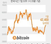 [그래픽] 비트코인 가격 추이