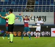 '알리바예프 결승골' K리그2 대전, 충남아산에 1-0 승리..3연승