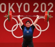 [도쿄올림픽]이선미, 여자 역도 최중량급 4위..리원원 금메달