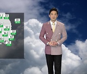 [날씨] 내일도 곳곳 비..오늘보다 더워