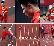 "중국 속도, 황인종 벽 넘었다" 육상 100m 쑤빙톈 中영웅으로