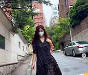박솔미, 여유로운 육아 일상 "3주만의 등원 완료"