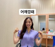 이혜성, ♥'15살 연상' 전현무 반할 어깨깡패 비주얼
